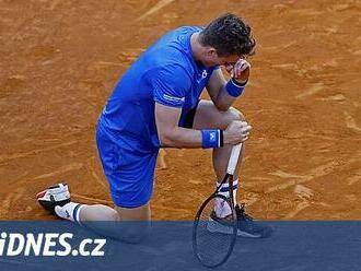 Lehečka se po zranění zad z Madridu odhlásil z tenisového turnaje v Římě