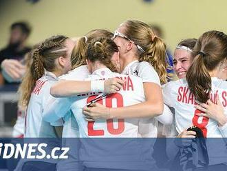 České florbalistky přivezou z juniorského MS v Lahti bronzové medaile