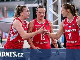 Basketbalistky 3x3 se díky výhře nad Chile udržely v boji o postup na OH