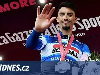 Alaphilippe se už zase směje: Mrtvý jsem nikdy nebyl, chtělo to trpělivost