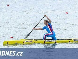 Kanoistka Malíková obsadila druhé místo na SP v Poznani na neolympijském kilometru