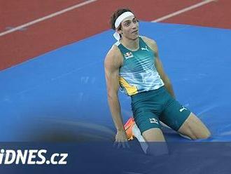 Duplantis se na větrné Tretře pokoušel o světový rekord, Manuel zářila na čtvrtce