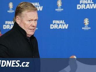 Nizozemský kouč Koeman bere na Euro i nedávno zraněné De Jonga a Depaye