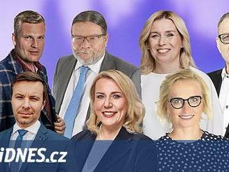 Lídři budou v superdebatě iDNES.cz mluvit o migraci, Green Dealu či euru