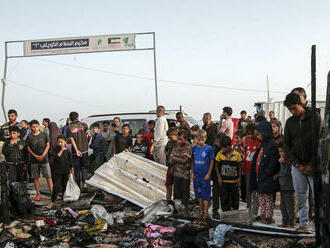 Peklo na zemi. V Gaze zaživa zhoreli desiatky utečencov