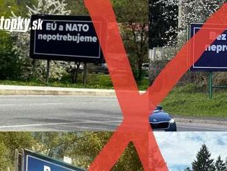 Slovensko zaplavili škandalózne billboardy: Pobúrení ľudia chcú ich koniec! Šokuje vás, koho sú údajne dielom