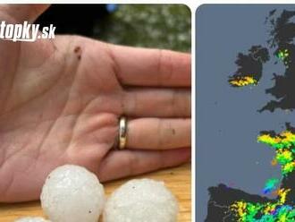 Nad Európou zúri KATINKA: V Česku padali krúpy o veľkosti 4 cm, POZOR búrlivé počasie neobíde ani Slovensko!