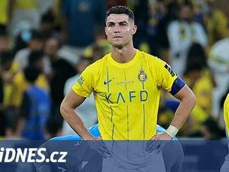 Ronaldo v Saúdské Arábii stále bez trofeje. Porážku v poháru doprovázely slzy