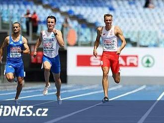 ONLINE: Zazářil sprinter Němejc, skáčou výškaři Bahník a Štefela