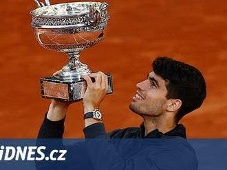 První triumf na Roland Garros. Alcaraz se vzchopil a otočil finále se Zverevem