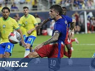 Spojené státy si napravily chuť. S Brazílií před Copa América remizovaly 1:1