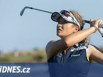 Golfistka Kousková je po prvním kole Italian Open pátá