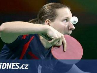 Stolní tenistka Matelová si zahraje na třetí olympiádě, postoupila ze žebříčku