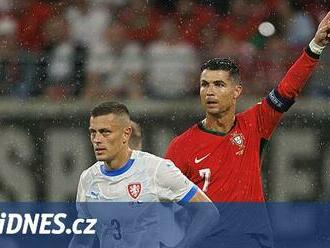 Česká obrana vs. Ronaldo: Splněný sen, ale respekt tam úplně nebyl, řekl Holeš