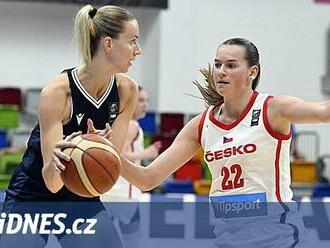 Basketbalistky v přípravě dál vítězí. Slovensko porazily i v odvetě