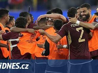 Venezuela je druhým čtvrtfinalistou na Copa América, přehrála i Mexičany