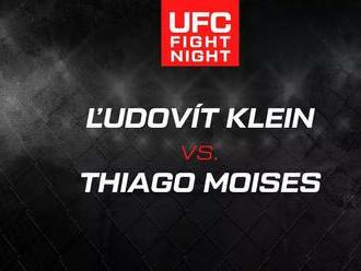 Lajoš Klein vs Moises UFC zápas – dátum, program, štatistiky a live prenos