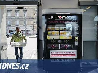 Francie vyslyšela volání zákazníků, zemi zaplavily automaty na sýry