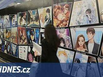 Online komiksy na burzu. Korejská platforma si jde pro miliardy dolarů