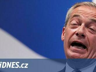 Ruský útok na Ukrajinu vyprovokovalo rozšiřování EU a NATO, míní Farage