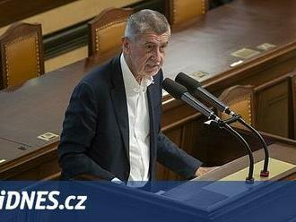 Je to korupce, budu krvácet a bránit tomu, odmítl Babiš vyšší poplatky ČT