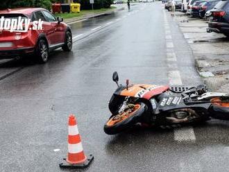 FOTO tragickej nehody pri Šali! O život prišiel 44-ročný motocyklista: Mal dostať šmyk