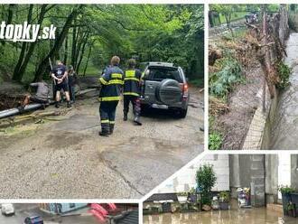 Slovenskom sa prehnali hrôzostrašné búrky! VIDEO Zaplavujú obce a mestá, najhoršie je to na východe