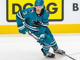 Sharks predĺžili zmluvu s obrancom, ktorý si vytváral osobné maximá