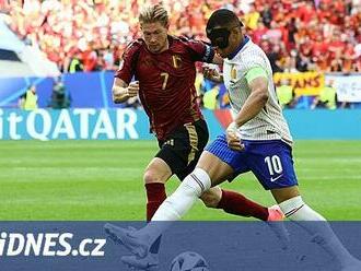 Francii chybí góly, Mbappé si zvyká na masku. Jako by měl 3D brýle, říká kouč