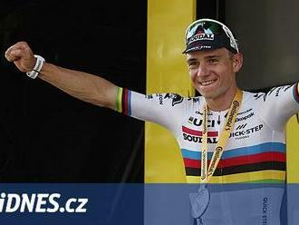 Mistr Evenepoel ovládl časovku i na Tour, lídr Pogačar oproti dalším získal