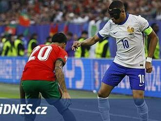 ONLINE: Portugalsko – Francie 0:0, opatrný úvod, na šanci se čeká