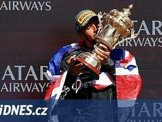 Domácí radost. Hamilton ovládl Velkou cenu Británie před Verstappenem