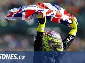 Už jsem to chtěl vzdát, přiznal Hamilton po rekordním vítězství na Silverstonu