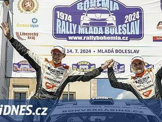 Stříteský obhájil vítězství na Bohemia rallye a upevnil si vedení v MČR