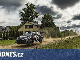 Úvodní zkoušku Lotyšské rallye zvládl nejrychleji mistr světa Rovanperä