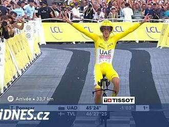 Pogačar je potřetí šampionem Tour de France