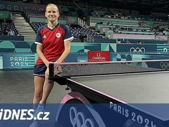 Stolní tenis je pro Francouze trhák, říká Matelová. Bydlí s mistryní světa