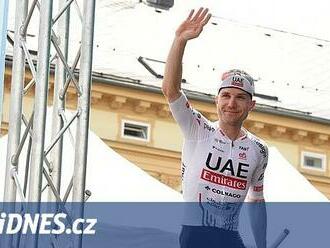 Žlutý trikot z Czech Tour udržel Hirschi, finální etapa pro Alaphilippa