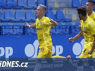 Liberec - Olomouc 1:1, vyrovnaný zápas, trefili se Nyarko a z penalty Zorvan