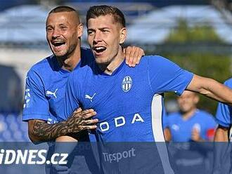 Ml. Boleslav - Slovácko 3:0, Marečkův hattrick pomohl ke klidné výhře