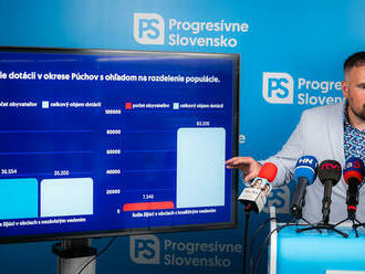 Vláda pri rozdeľovaní dotácií uprednostňuje koaličných starostov a primátorov, tvrdia progresívci. Úrad vlády kritiku odmieta