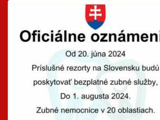 Slováci naleteli na hoax o zubných implantátoch zadarmo