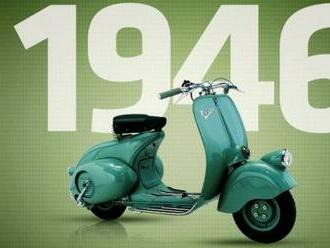 Vespa: Pramatka všetkých skútrov má 75. Zmenila svet na dvoch kolesách