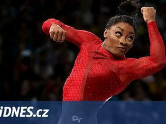 Bilesová napodobila Čáslavskou, má druhé olympijské zlato z přeskoku