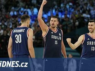 Jokičův triple double, pomsta Němcům. Srbští basketbalisté slaví olympijský bronz