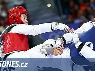 Taekwondistka Štolbová v prvním kole prohrála, do oprav se nedostala