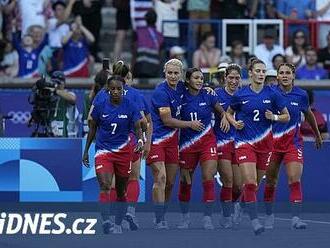 Fotbalistky USA mají páté olympijské zlato, ve finále zvítězily nad Brazílií 1:0