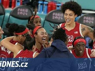 Basketbalistky USA slaví desáté olympijské zlato, Francii udolaly o bod