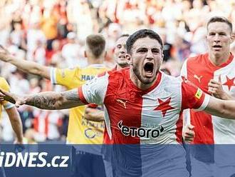 Slavia - Teplice 2:1, domácí dostali první gól, skóre otočili až v závěru