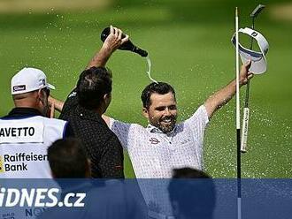 Czech Masters ovládl golfista Ravetto. Slaví první titul na evropské tour